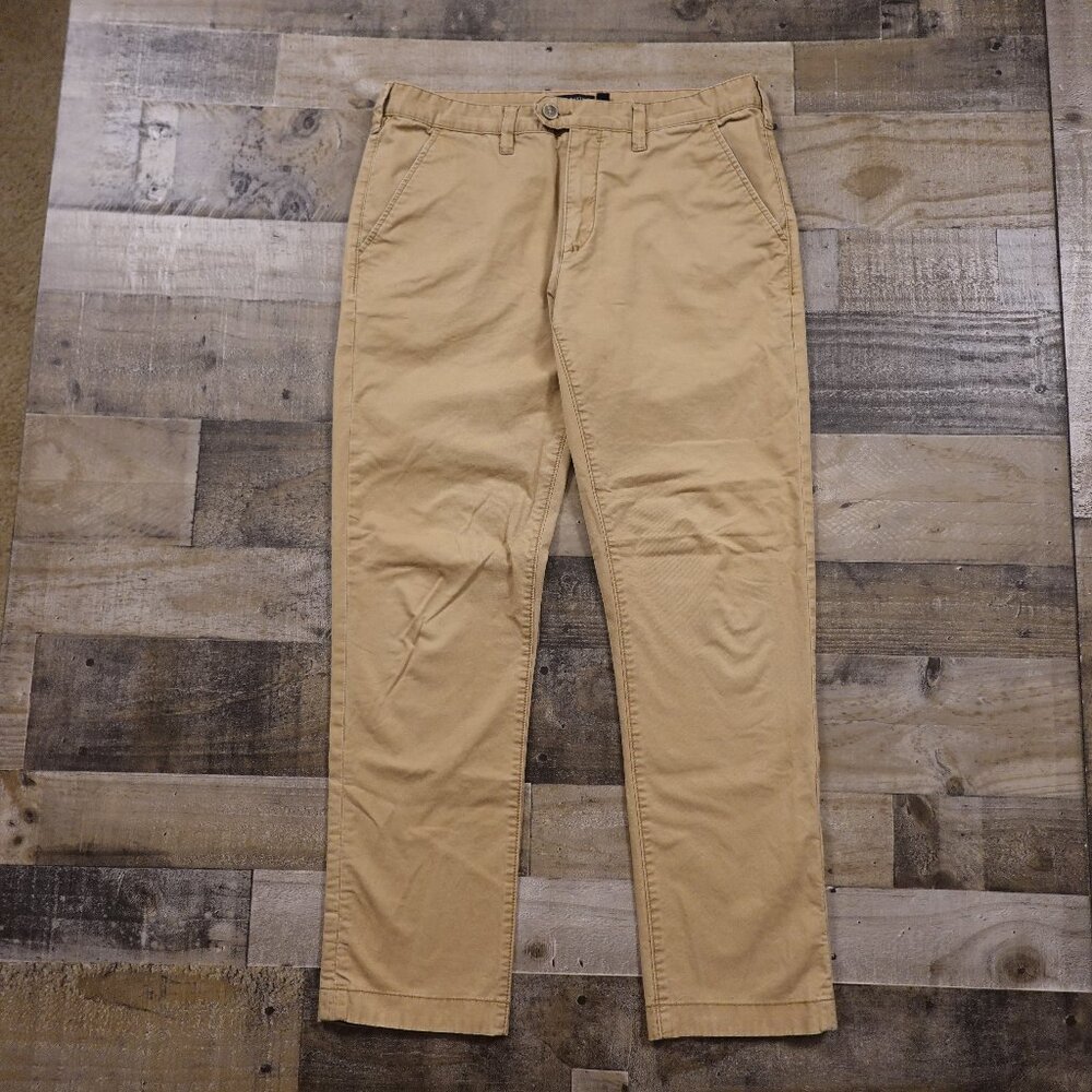 Ted Baker London Chino Pants Men’s 34R Tan Cotton Designer Casual